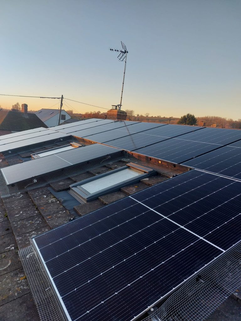 Solar panel installation services